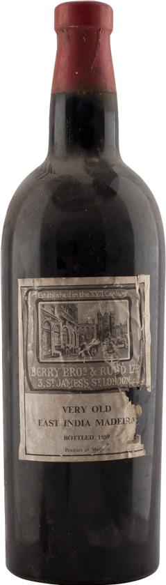 Madeira 1860 Berry Brothers & Rudd, Bottled in '59 (2185)