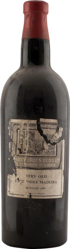 Madeira 1860 Berry Brothers & Rudd, Very Old East India Madeira (2187)