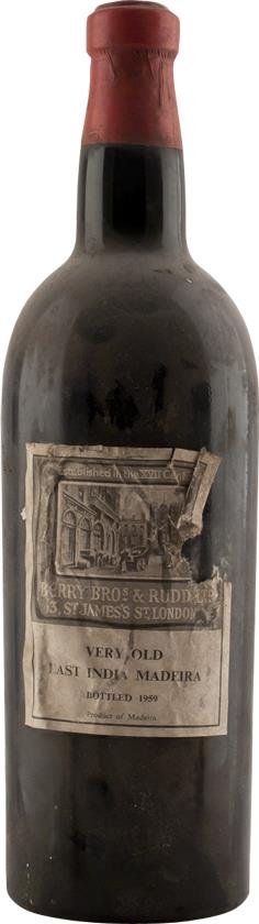 Madeira 1860 Berry Brothers & Rudd, Very Old East India Madeira (2193)