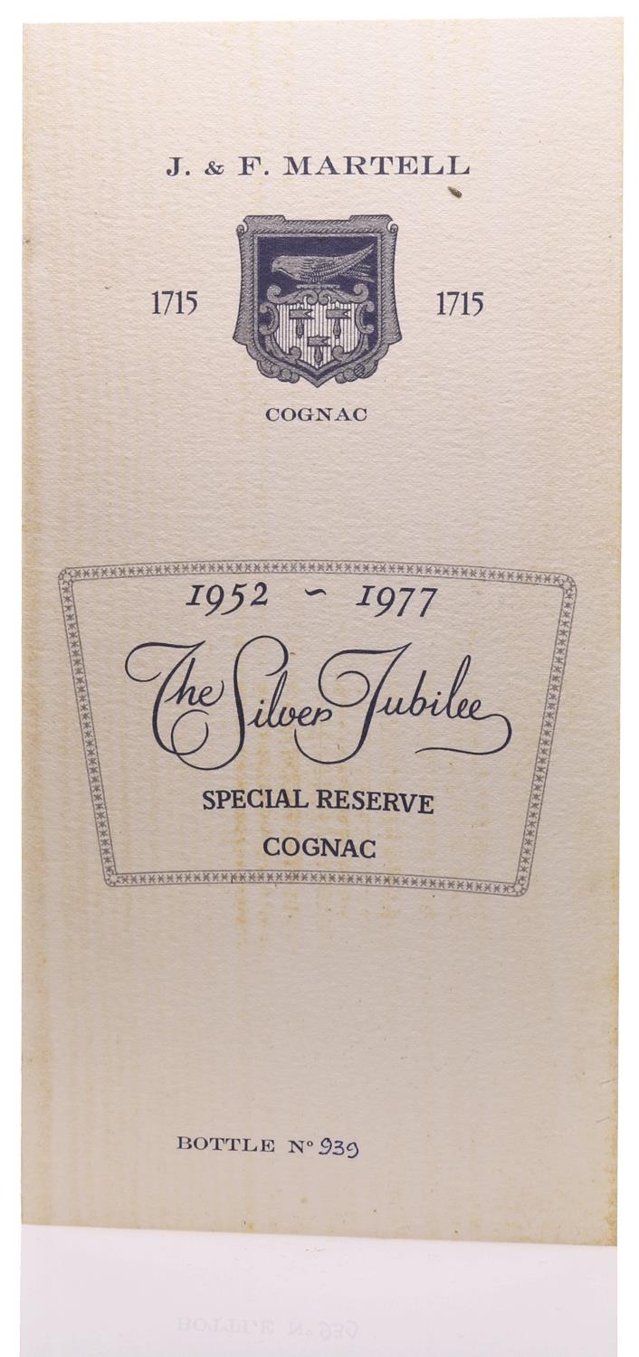 Cognac Martell 1952-1977 Queen's Silver Jubilee